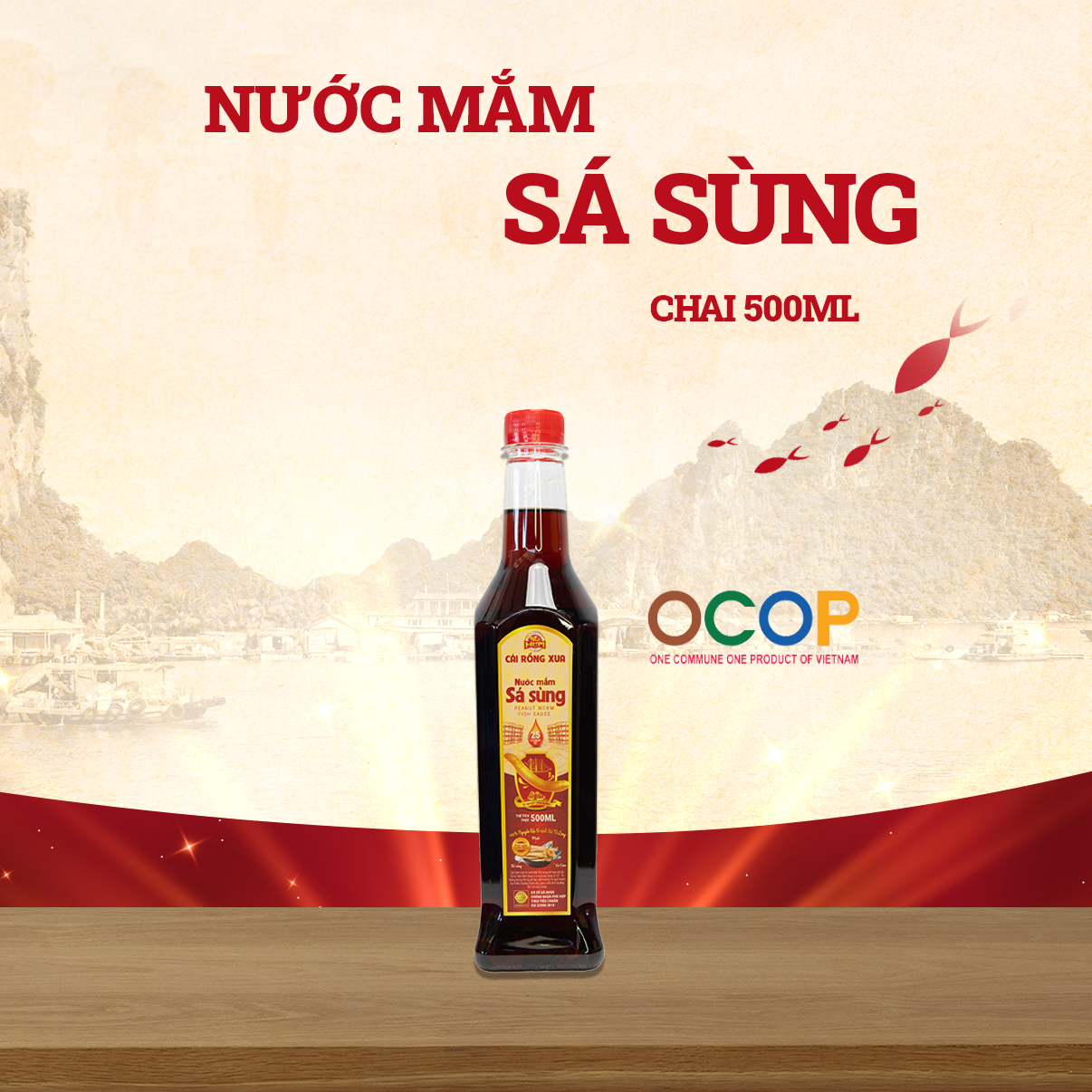 Nước Mắm Sá Sùng 25 Độ Đạm